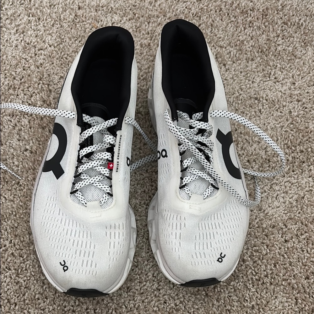 On Running Women’s White and Black Shoes
